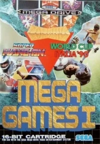 Mega Games I (carts on back)