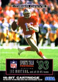 NFL Sports Talk Football '93 starring Joe Montana and all 28 NFL Teams