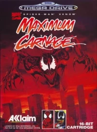 Spider-Man and Venom: Maximum Carnage (red cartridge)