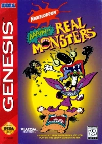 AAAHH!!! Real Monsters (cardboard, Mexico cart)