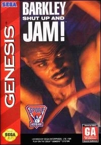 Barkley Shut Up and Jam! (Sega cart)