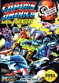 Captain America and The Avengers (Collector's Pin Inside!)