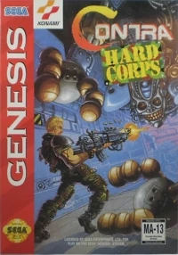 Contra: Hard Corps (cardboard box)