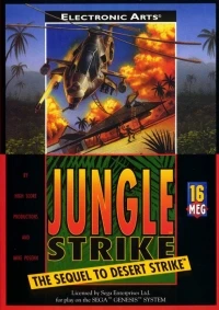 Jungle Strike: The Sequel to Desert Strike (cardboard box)