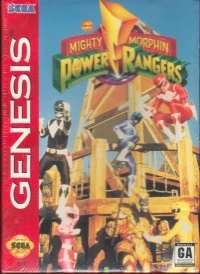 Mighty Morphin Power Rangers (playground cover)