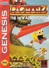 Pac-Man 2: The New Adventures (Acclaim cart)