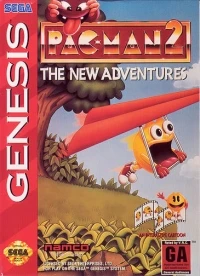 Pac-Man 2: The New Adventures (cardboard box - Ballistic)