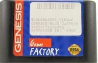 Sega Genesis Blockbuster Game Factory (blue)