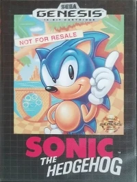 Sonic the Hedgehog (Not for Resale small label)