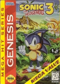 Sonic the Hedgehog 3 - Mega Hit Series (cardboard box)