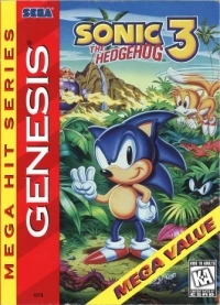 Sonic the Hedgehog 3 - Mega Hit Series (cardboard slide box)