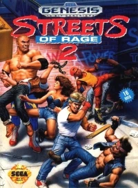 Streets of Rage 2 (670-2483 cart)