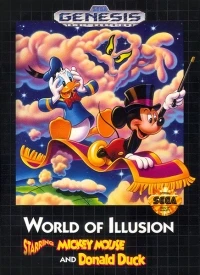 World of Illusion Starring Mickey Mouse and Donald Duck (Japan cart)