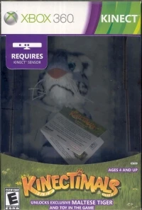 Kinectimals (with plush Maltese Tiger)