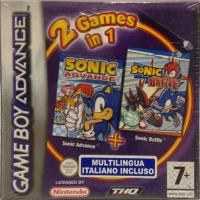 2 Games in 1: Sonic Advance + Sonic Battle [FI][SE][IT]