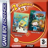 2 games in 1: SpongeBob SquarePants SuperSponge / Rugrats Go Wild