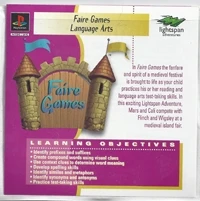 Lightspan Educational Disc  - Faire Games - Language Arts