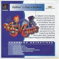 Lightspan Educational Disc  - Kazmania 2 - Chaos in Kazmania