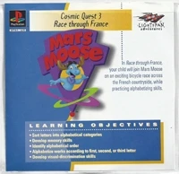 Lightspan Educational Disc  - Mars Moose - Cosmic Quest 3: Race Through France