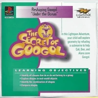 Lightspan Educational Disc  - The Secret of Googol 2b: Reshaping Googol - Under the Ocean