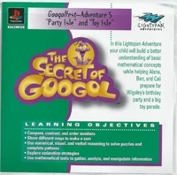 Lightspan Educational Disc  - The Secret of Googol 5: Googolfest - Party Isle / Toy Isle