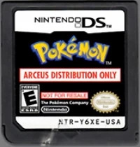 Pokemon: Arceus Distribution Cart