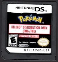 Pokemon: Keldeo Distribution Cart