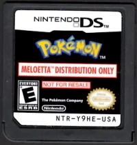 Pokemon: Meloetta Distribution Cart