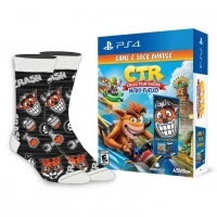 Crash Team Racing: Nitro-Fueled Game & Sock Bundle