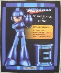 Mega Man Deluxe Statue & E-Tank with Mega Man Legacy Collection