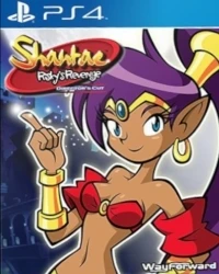 Shantae: Risky's Revenge - Director's Cut (Shantae pointing cover)