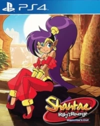 Shantae: Risky's Revenge - Director's Cut (Shantae sitting cover)