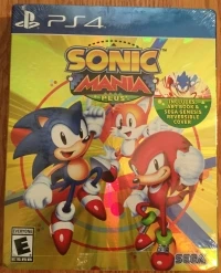 Sonic Mania Plus (Includes Art Book & Sega Genesis Reversible Cover)