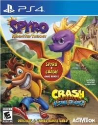 Spyro Reignited Trilogy / Crash Bandicoot N. Sane Trilogy Game Bundle