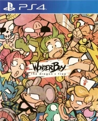 Wonder Boy: The Dragonâ€™s Trap (crowded cast cover)