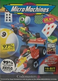 Micro Machines (UK No1 Best Seller / 95% Sega Power)