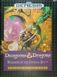 Dungeons & Dragons: Warriors of the Eternal Sun (Sega Genesis Seal)