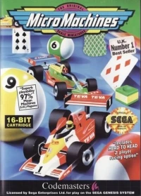 Micro Machines (U.K. Number 1 label top)