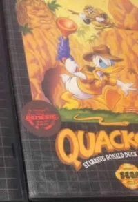 Quackshot Starring Donald Duck (Sega Quality label)