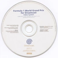 Formula 1 World Grand Prix for Dreamcast