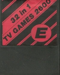 32 in 1 - TV Games 2600 E