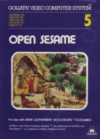 Open Sesame (blue cart)