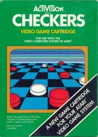 Checkers (A New Game Cartridge)