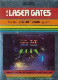 Laser Gates (Silver One Player Text Label)