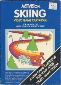 Skiing (blue text label)