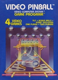 Video Pinball (upper case label)