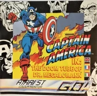 Captain America in: The Doom Tube of Dr. Megalomann