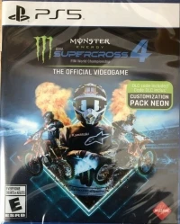 Monster Energy Supercross: The Official Videogame 4 (Customization Pack Neon)