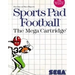 Sports Pad Football (Sega for the 90's)