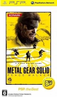 Metal Gear Solid Peace Walker - PSP the Best